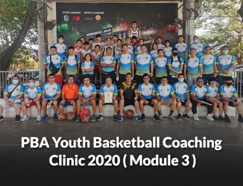 PBA Youth Basketball Coaching Clinic 2020 ( Module 3 )